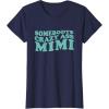 image:imageSomebodys Crazy Ass Mimi  Grandmother Mimi and Gigi Gifts TShirtNavy Blue
