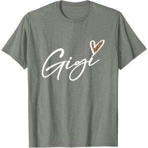 image:imageGigi  Grandmother Mimi and Gigi Gifts TShirtOlive Heather