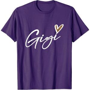 image:imageGigi  Grandmother Mimi and Gigi Gifts TShirtPurple