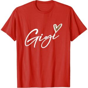 image:imageGigi  Grandmother Mimi and Gigi Gifts TShirtRed