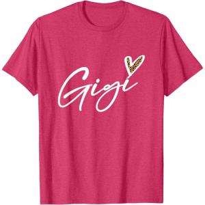 image:imageGigi  Grandmother Mimi and Gigi Gifts TShirtRed Heather
