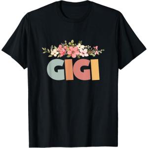 image:imageGigi Grandmother Mimi and Gigi Gifts TShirtBlack