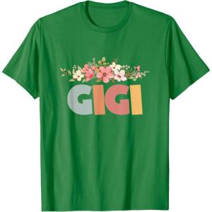 image:imageGigi Grandmother Mimi and Gigi Gifts TShirtKelly Green