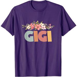 image:imageGigi Grandmother Mimi and Gigi Gifts TShirtPurple