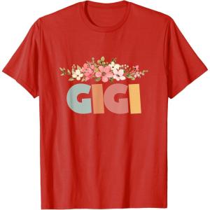 image:imageGigi Grandmother Mimi and Gigi Gifts TShirtRed