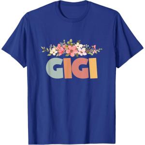 image:imageGigi Grandmother Mimi and Gigi Gifts TShirtRoyal Blue