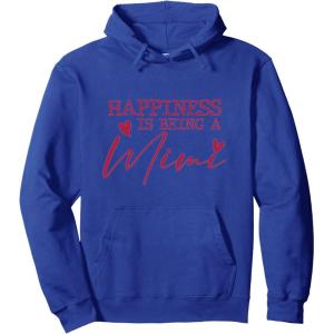 image:imageHappiness is being a Mimi  Grandmother Mimi and Gigi Gifts Pullover HoodieRoyal Blue