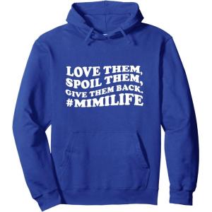 image:imageLove them spoil them Give them back Mimilife Pullover HoodieRoyal Blue