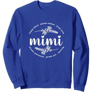 image:imageMimi  Grandmother Mimi and Gigi Gifts SweatshirtRoyal Blue