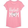 image:imageBaseball Mom Heart Gift for Sports Moms TShirtPink