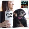 image:imageBrooke amp Jess Designs Dog Lover Gifts  My Kids Have Paws Presents for Christmas Birthday Dad Dog Dog Mom MugsFur Mama White 30 oz