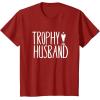 image:imageFunny Husband  Funny Gift for Men Dad Father Him TShirtCranberry Red