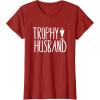 image:imageFunny Husband  Funny Gift for Men Dad Father Him TShirtCranberry Red
