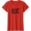 image:imageFur Mama Gift for Pet Dog and Cat Lovers TShirtRed