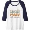 image:imageMy Favorite Baseball Player calls me mom  Baseball Mom Gift Raglan Baseball TeeNavy BlueWhite