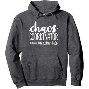 image:imageChaos Coordinator  Great gift for Teachers Pullover HoodieDark Heather Grey