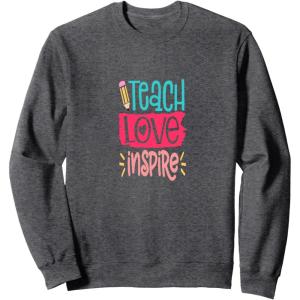 image:imageTeach Love Inspire SweatshirtDark Heather Grey