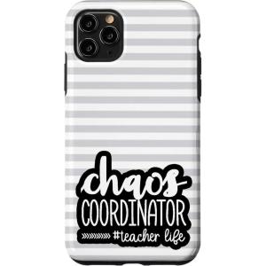 image:imageiPhone 12 mini Chaos Coordinator  Great gift for Teachers CaseiPhone 11 Pro Max