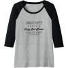 image:imageBack Off I have a Crazy Best Friend Friendship Gifts Raglan Baseball TeeBlackAthletic Heather
