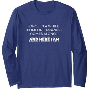 image:imageAnd Here I Am Bestfriend Gifts Sisterhood Gift Long Sleeve TShirtNavy Blue