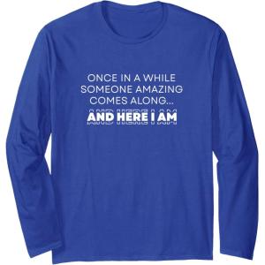 image:imageAnd Here I Am Bestfriend Gifts Sisterhood Gift Long Sleeve TShirtRoyal Blue