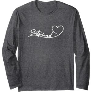 image:imageBestfriend Gifts Sisterhood Gifts Friendship Gifts Long Sleeve TShirtDark Heather Grey