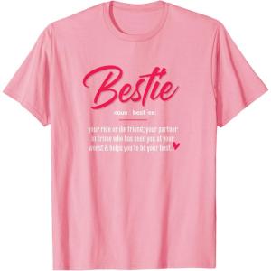 image:imageBestie Bestfriend Gifts Sisterhood Gift Friendship Gift TShirtPink