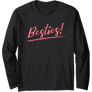 image:imageBesties Bestfriend Gifts Sisterhood Gift Friendship Gift Long Sleeve TShirtBlack