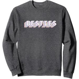 image:imageBesties Bestfriend Gifts Sisterhood Gift Friendship Gift SweatshirtDark Heather Grey