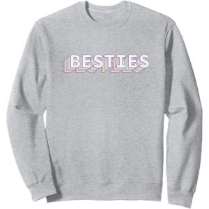 image:imageBesties Bestfriend Gifts Sisterhood Gift Friendship Gift SweatshirtHeather Grey