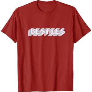image:imageBesties Bestfriend Gifts Sisterhood Gift Friendship Gift TShirtCranberry Red