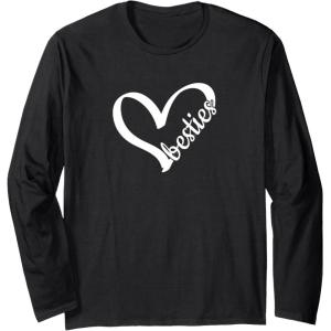 image:imageBesties Bestfriend Gifts Sisterhood Gifts Friendship Gift Long Sleeve TShirtBlack