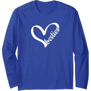 image:imageBesties Bestfriend Gifts Sisterhood Gifts Friendship Gift Long Sleeve TShirtRoyal Blue