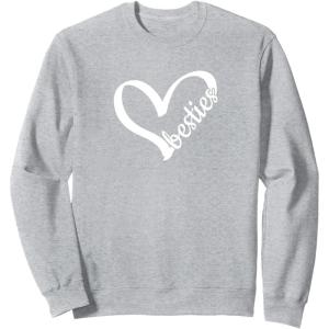 image:imageBesties Bestfriend Gifts Sisterhood Gifts Friendship Gift SweatshirtHeather Grey