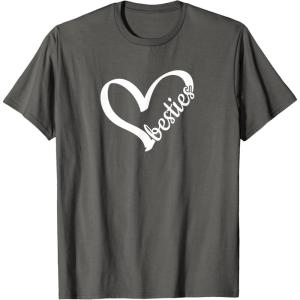 image:imageBesties Bestfriend Gifts Sisterhood Gifts Friendship Gift TShirtAsphalt Grey
