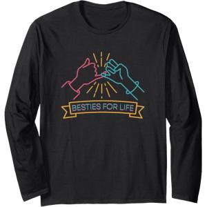 image:imageBesties For Life Bestfriend Gifts Sisterhood Gifts Long Sleeve TShirtBlack