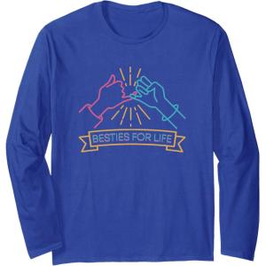 image:imageBesties For Life Bestfriend Gifts Sisterhood Gifts Long Sleeve TShirtRoyal Blue