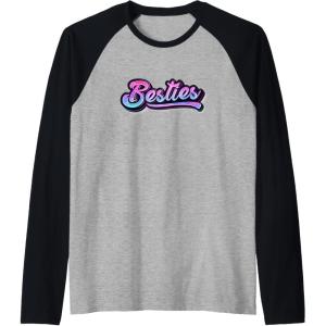 image:imageBesties For Life Bestfriend Gifts Sisterhood Gifts Raglan Baseball TeeBlackAthletic Heather