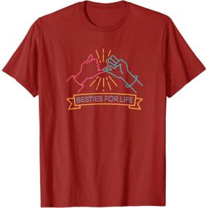 image:imageBesties For Life Bestfriend Gifts Sisterhood Gifts TShirtCranberry Red