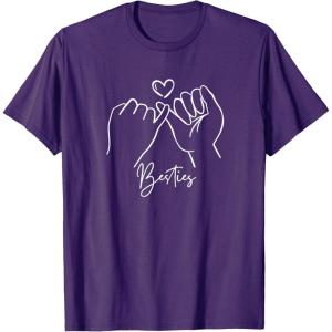 image:imageBesties Pinky Swear Bestfriend Gifts Sisterhood Gift TShirtPurple