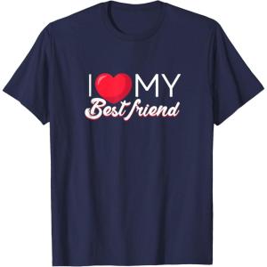 image:imageI Love My Best Friend Bestfriend Gifts Sisterhood Gift TShirtNavy Blue