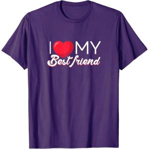 image:imageI Love My Best Friend Bestfriend Gifts Sisterhood Gift TShirtPurple