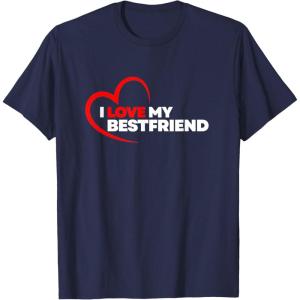 image:imageI Love My Bestfriend Bestfriend Gifts Sisterhood Gift TShirtNavy Blue