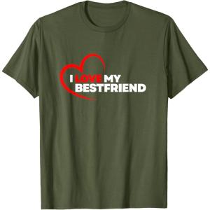 image:imageI Love My Bestfriend Bestfriend Gifts Sisterhood Gift TShirtOlive Green