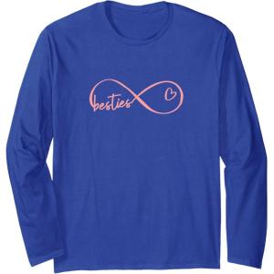 image:imageInfinity Besties Gifts Bestfriend Gifts Sisterhood Gift Long Sleeve TShirtRoyal Blue