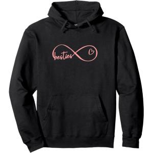 image:imageInfinity Besties Gifts Bestfriend Gifts Sisterhood Gift Pullover HoodieBlack