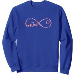 image:imageInfinity Besties Gifts Bestfriend Gifts Sisterhood Gift SweatshirtRoyal Blue