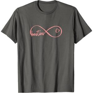 image:imageInfinity Besties Gifts Bestfriend Gifts Sisterhood Gift TShirtAsphalt Grey
