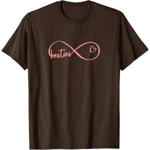 image:imageInfinity Besties Gifts Bestfriend Gifts Sisterhood Gift TShirtBrown