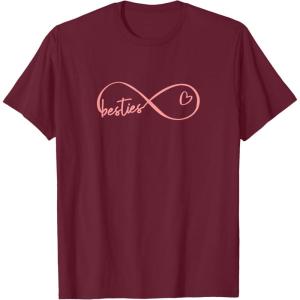image:imageInfinity Besties Gifts Bestfriend Gifts Sisterhood Gift TShirtBurgundy